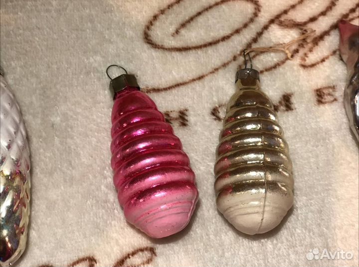 Елочные игрушки СССР советские