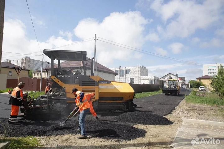 Асфальтирование Укладка асфальта