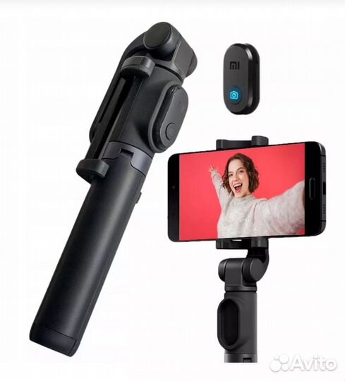 Продам монопод Xiaomi stick Tripod Black