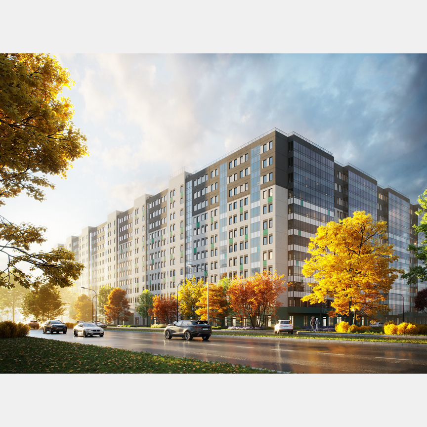 2-к. квартира, 59 м², 3/12 эт.