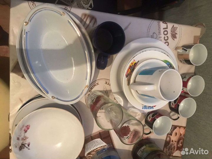 Посуда разная