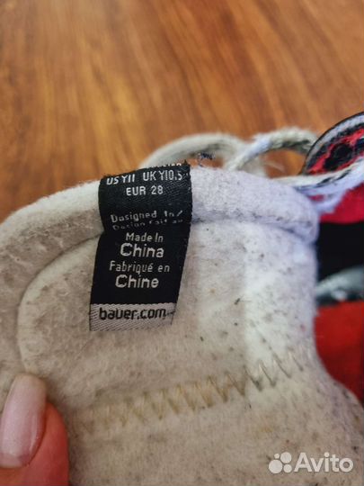 Хоккейные коньки bauer vapor