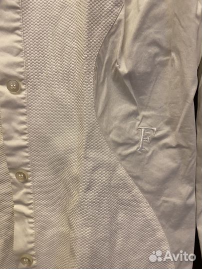 Белая рубашка, блузка х/б Италия 42-44