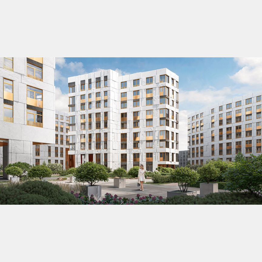2-к. квартира, 87,1 м², 2/9 эт.