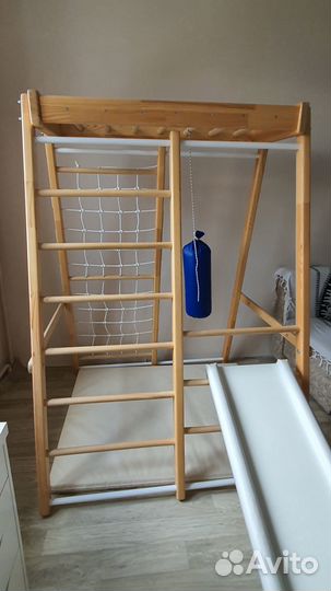 Детский спортивный комплекс деревянный