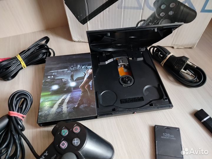 Sony PlayStation 2 много игр прошита