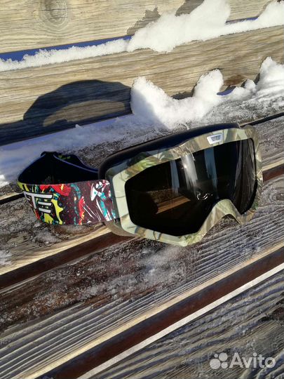 Снегоходные очки torrhet yh-80 camo