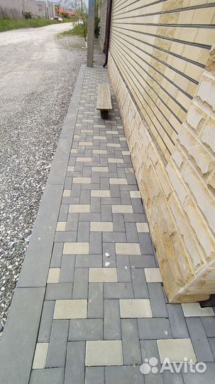 Брусчатка тротуарная бу