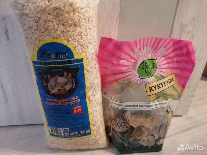 Наполнители и корм для грызунов/хомяка