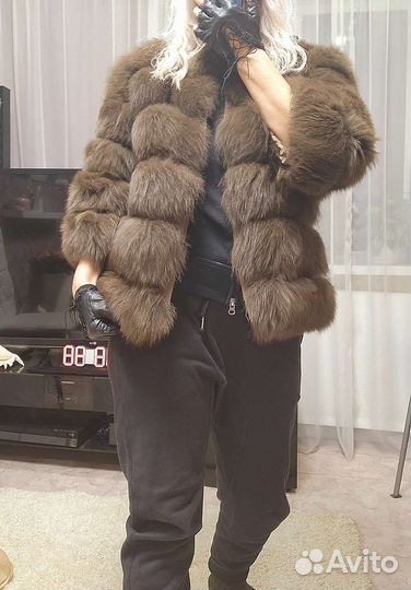 Шуба песец под соболь
