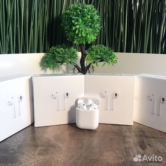 AirPods 2 Luxe (чехол в подарок)