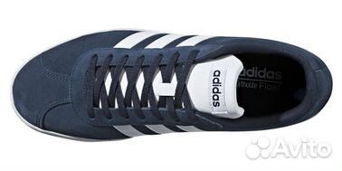 Замшевые Кроссовки Adidas VL Court 2.0 DA9854