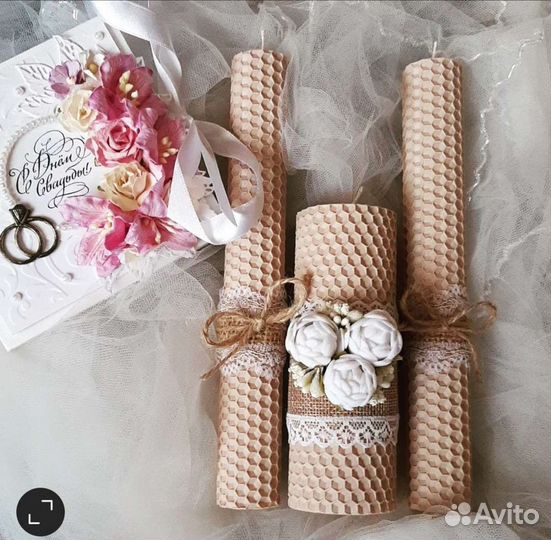 Свадебные свечи 