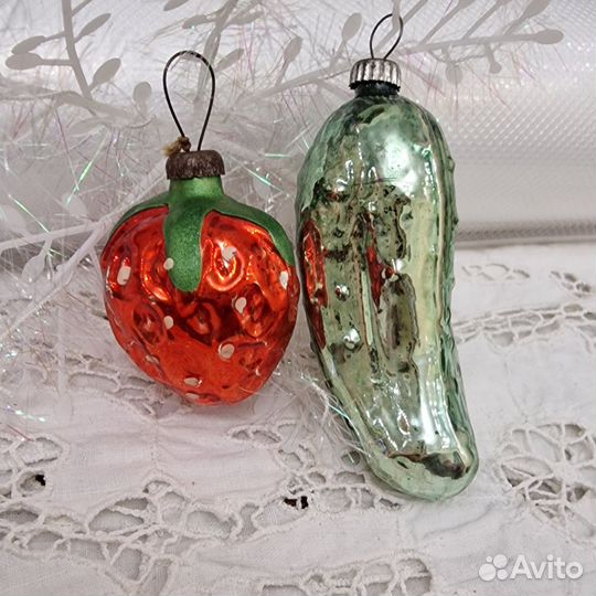 Елочные игрушки СССР