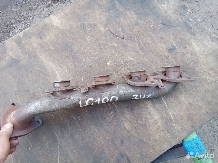 Выпускной коллектор правый под ремонт 2uz toyota