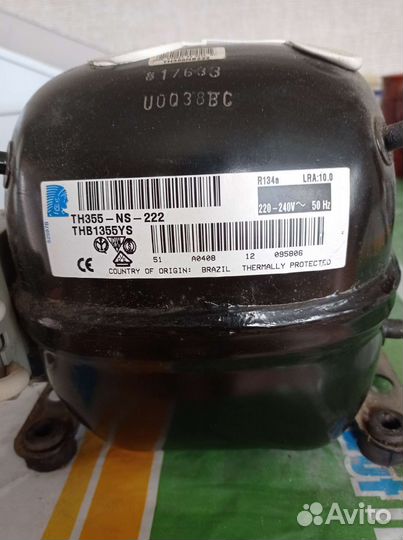 Компрессор от холодильника бу indesit