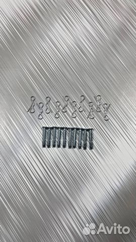 Срезные болты для снегоуборщика 6х41мм со шплинтом