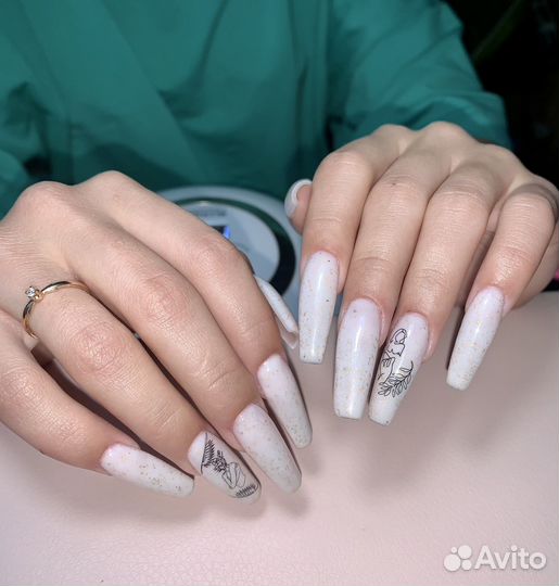 Маникюр, наращивание