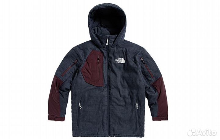 THE north face Down Jacket Men Blue (XL)(55)