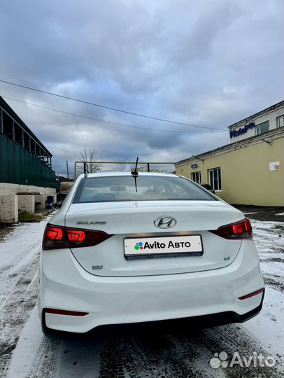 Hyundai Solaris 1.6 МТ, 2019, 33 000 км