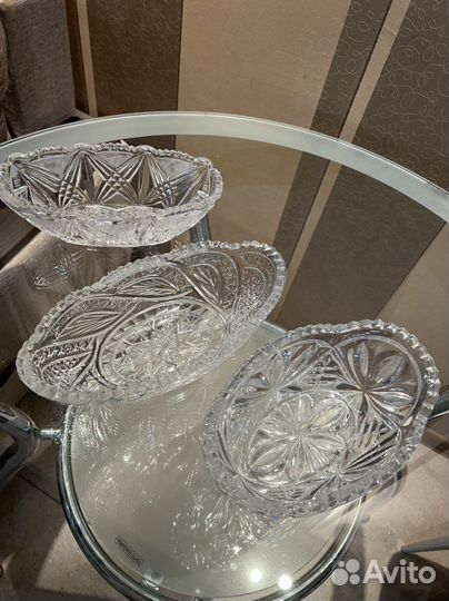 Ваза хрустальная СССР