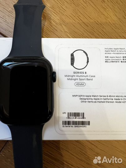 Часы apple watch 8 45 mm