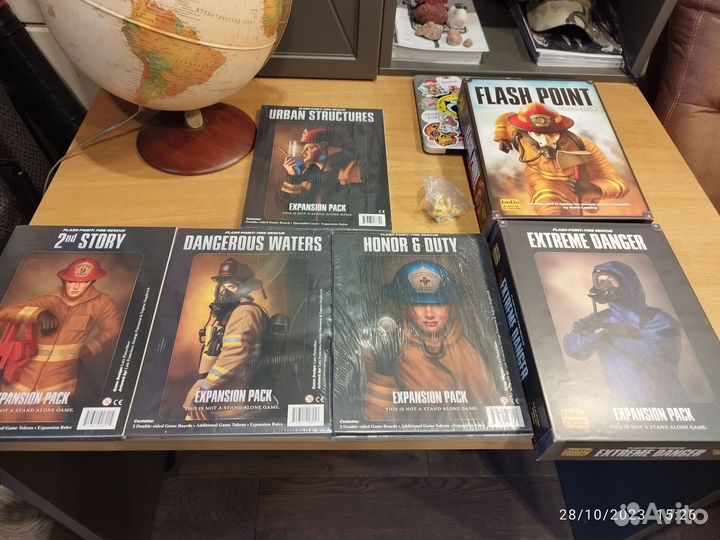Настольная игра Flash Point с дополнениями