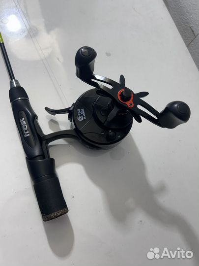 Удочка зимняя Narval 3 хлыста+чехол+катушка