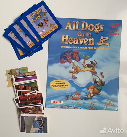 Все псы попадают в рай 2, альбом, пакетики