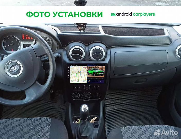 Магнитола android 2.32 LADA Largus 12-2021 black