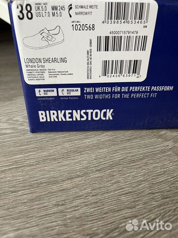 Birkenstock London с мехом размеры 38 39 40 зимние объявление продам