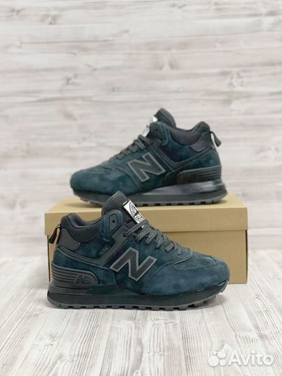 Кроссовки New Balance 574 Stone Island зимние