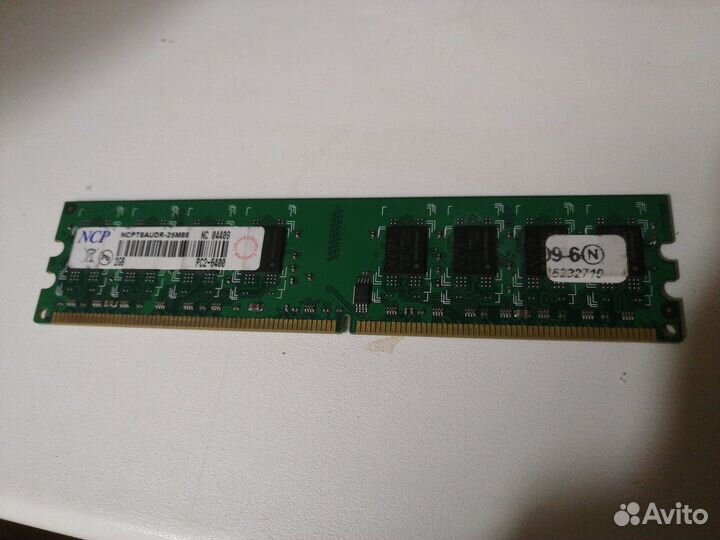 Озу NCP DDR2 800 dimm 2Gb (ncpt8audr-25M88)