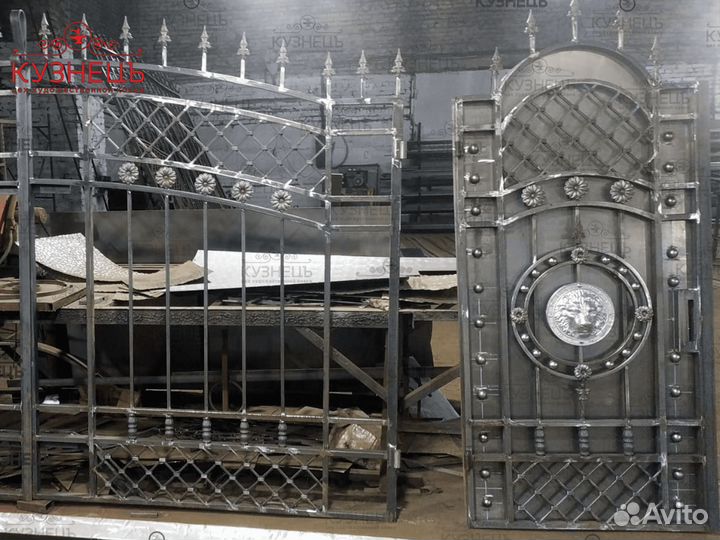 Кованые ворота