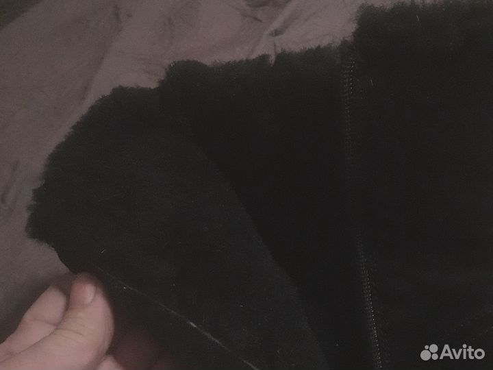 Сапоги замшевые мужские зимние