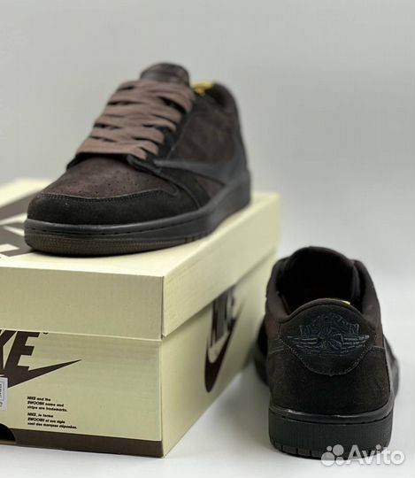 Стильные Nike Air Jordan 1 Velvet Brown