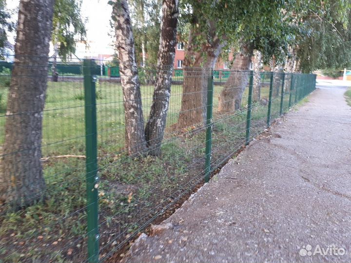 Сетка для забора 3D