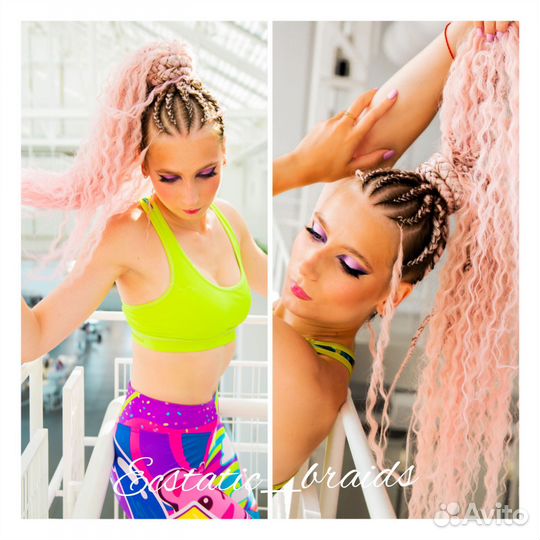 Афрокосы, брейды, боксерские косы, афрокудри