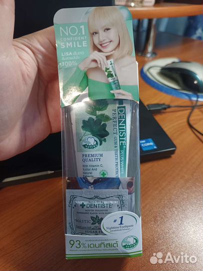 Зубная паста lisa dentiste black pink лиса