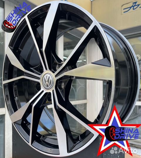 Диски VAG Volkswagen R19 5x112 Black Polished