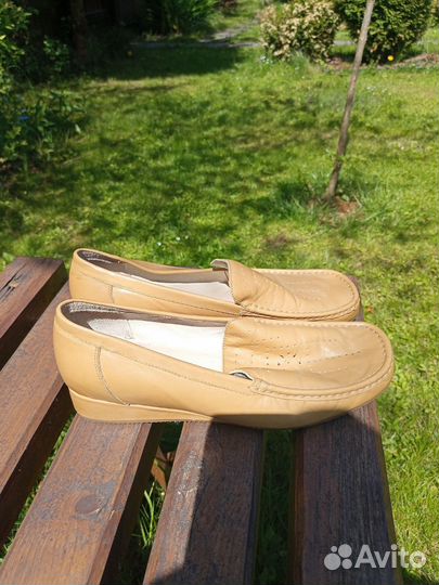 Мокасины женские 40 размер натуральная кожа