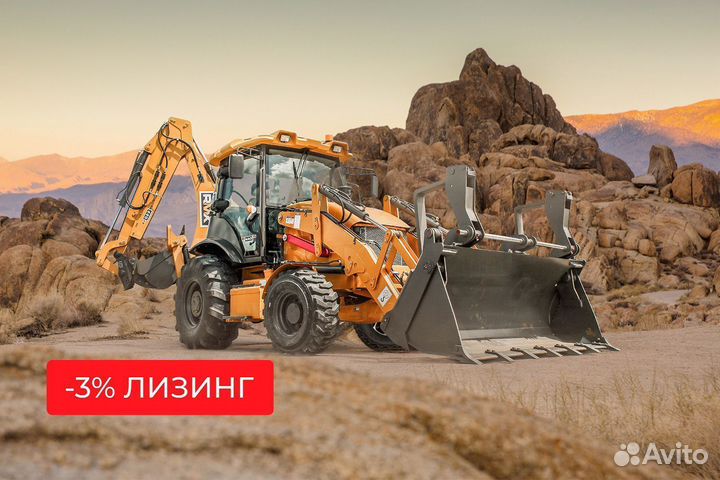 Экскаватор-погрузчик Runmax SE440TS, 2023
