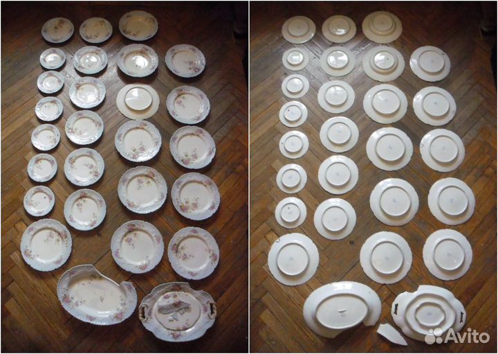 Антикварный сервиз Comte Harrach St. Petersburg