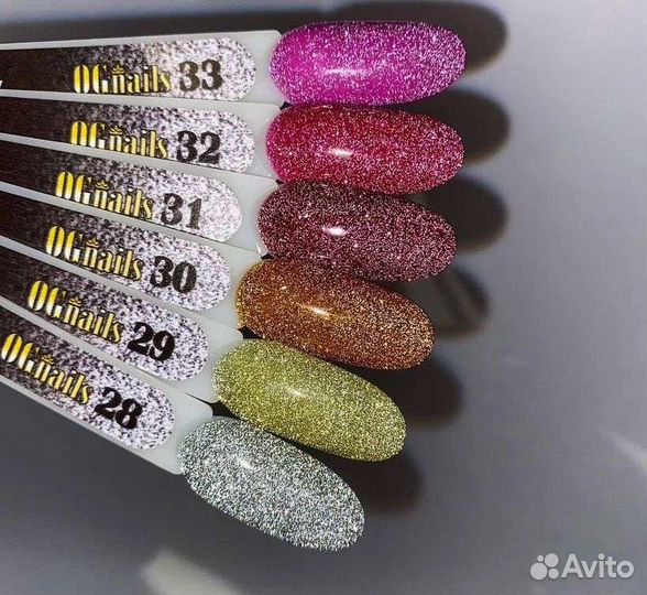 Светоотражающий гель-лак Flash, Burlesque Ognails