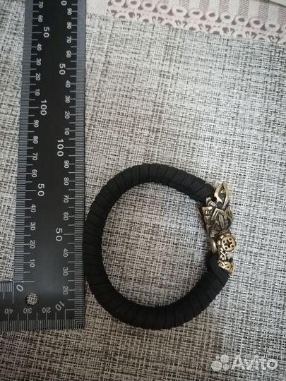 Мужской браслет из паракорда 