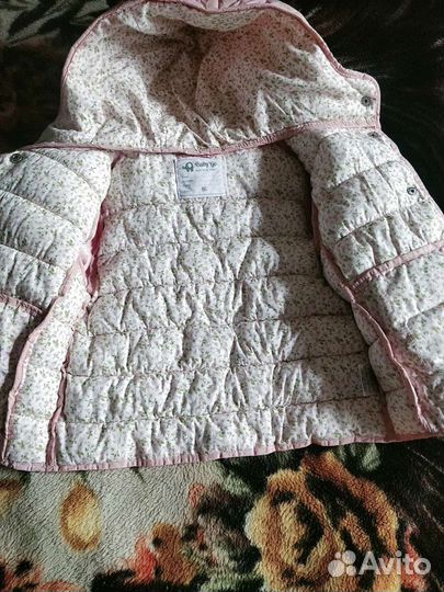 Детский зимний комбинезон и куртка на девочку