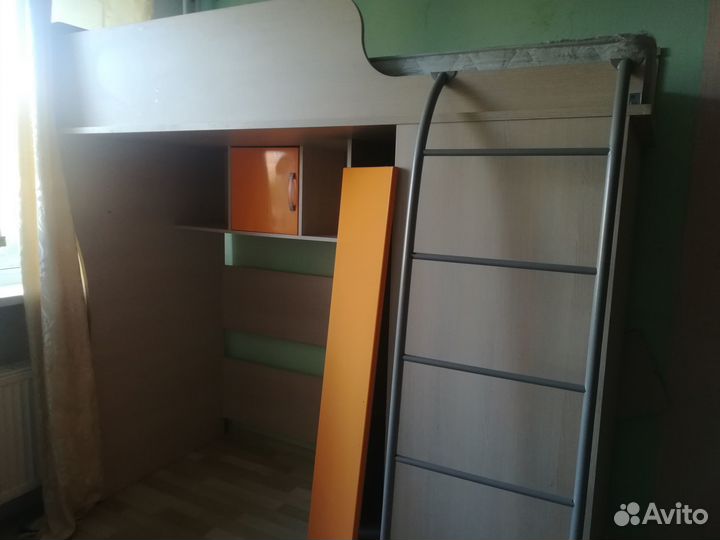 Кровать с матрасом бу