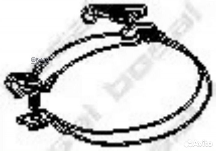 Bosal 251916 Крепеж