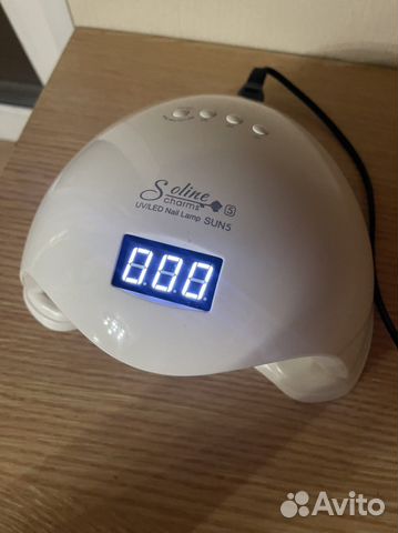 LED/UV Лампа для гель-лака sun 5 soline