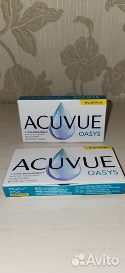 Линзы контактные acuvue oasys двухнедельные